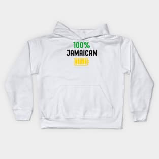 100% Jamaican Kids Hoodie